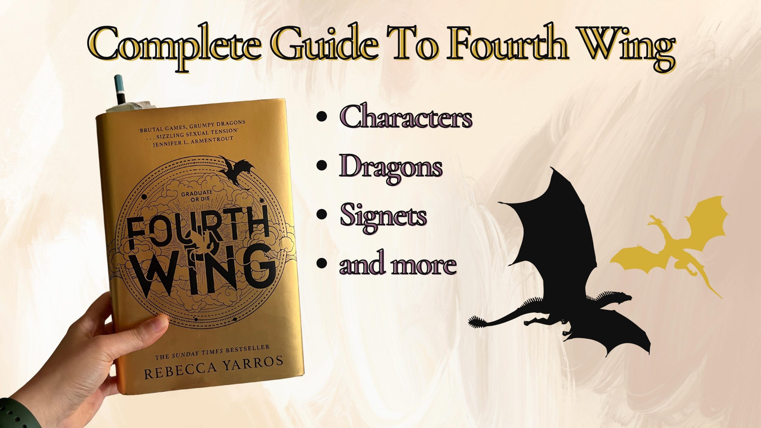 Guide to Fourth Wing: Learn about Characters, Dragons, Signets and more