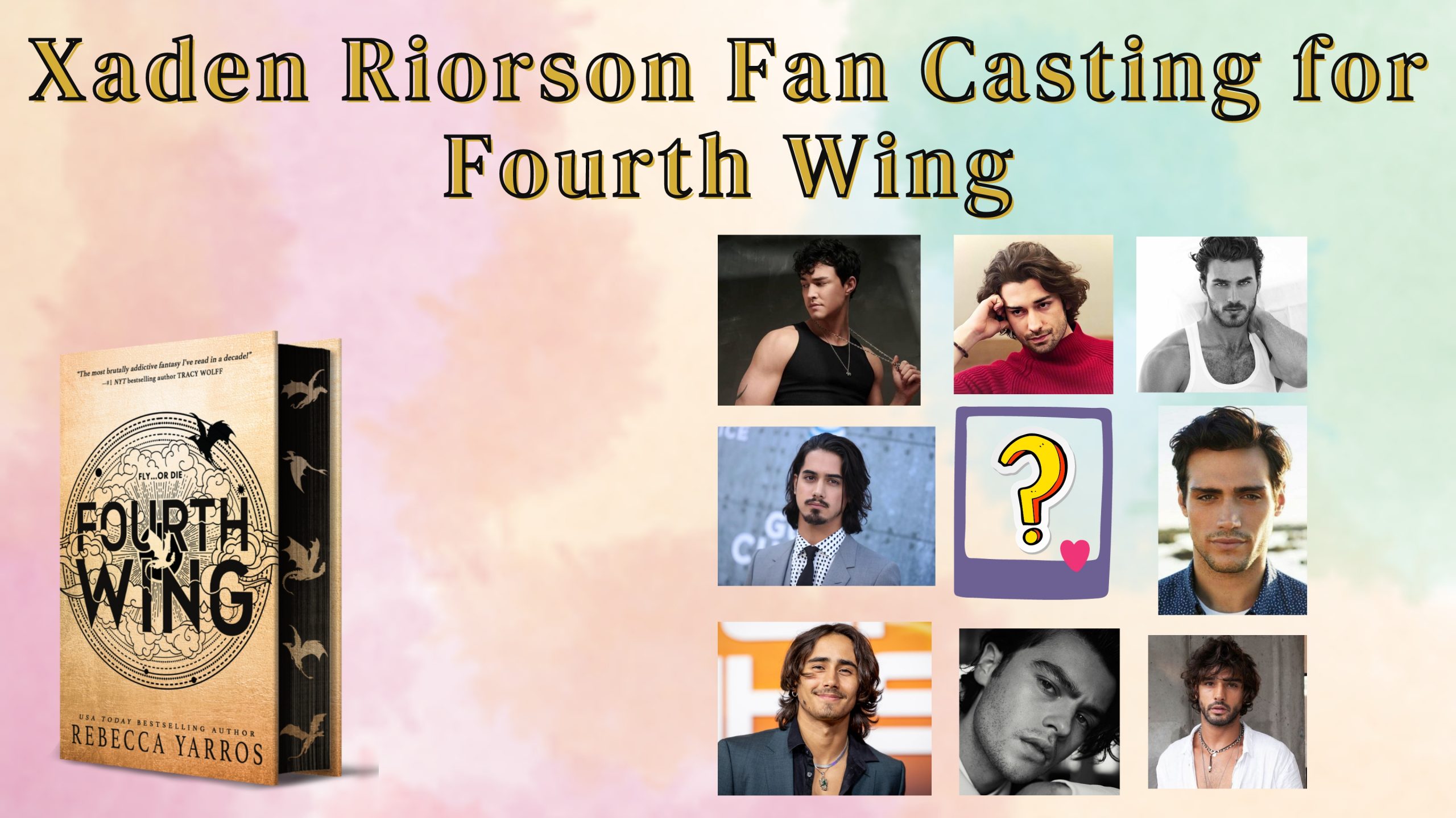Xaden Riorson fan casting for Fourth Wing