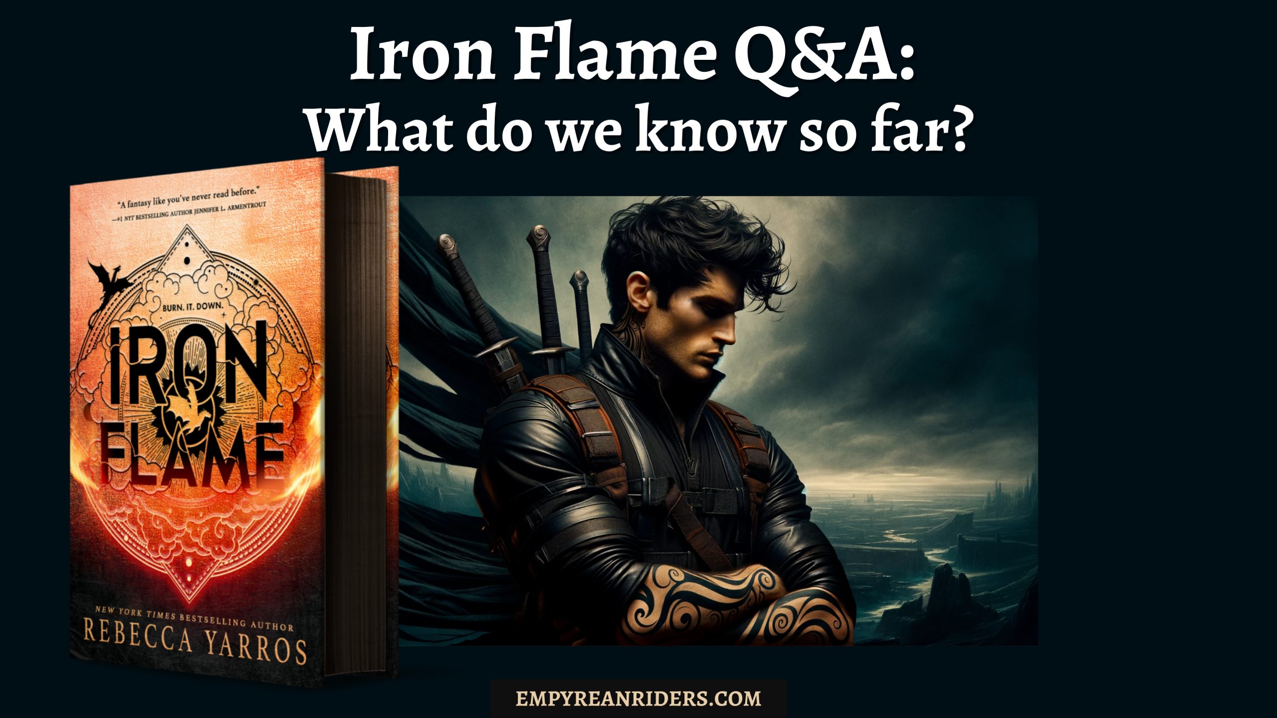 Review: Romantic fantasy novel 'Iron Flame' brought me to