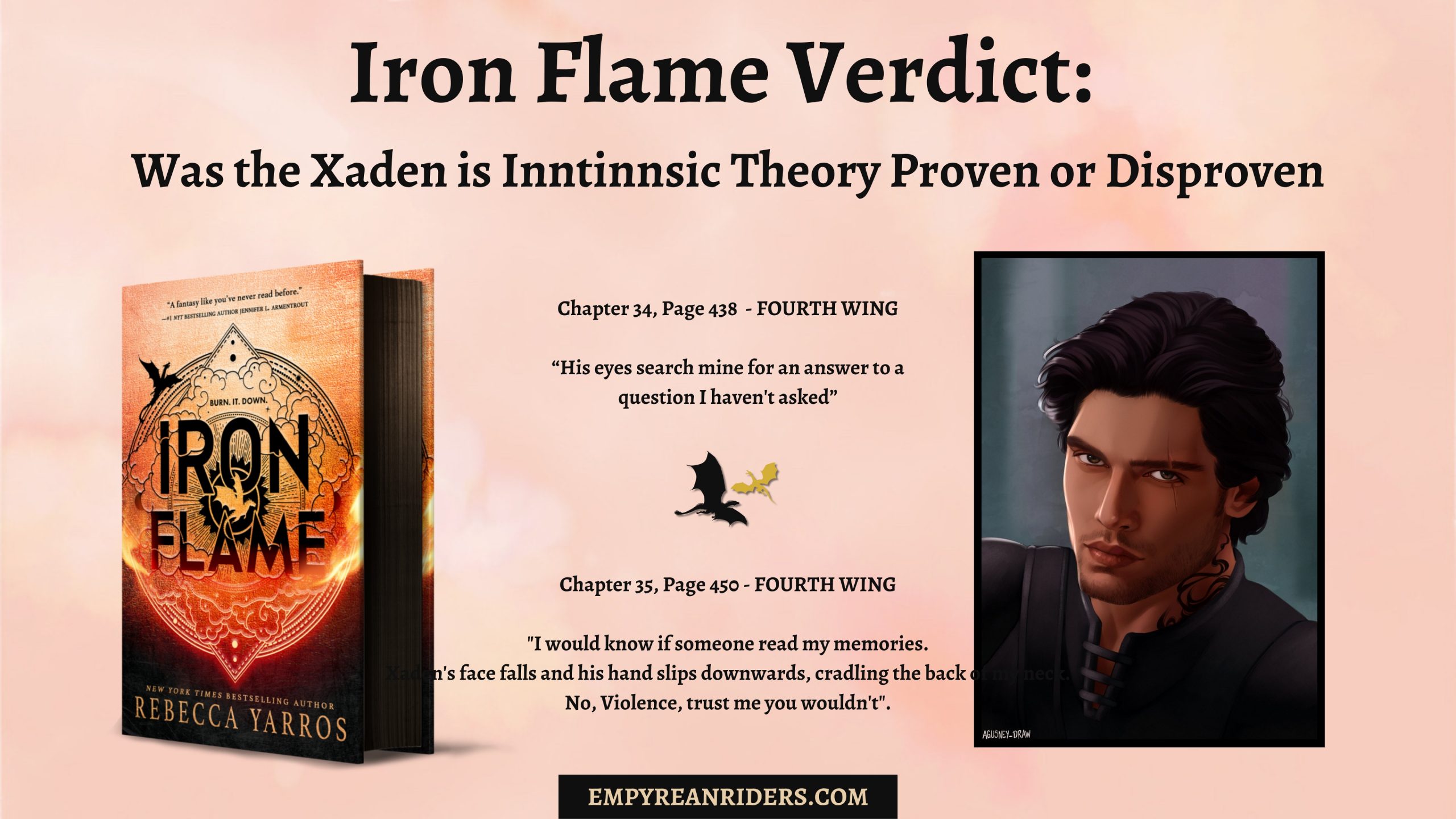 Iron Flame verdict - can Xaden read minds?