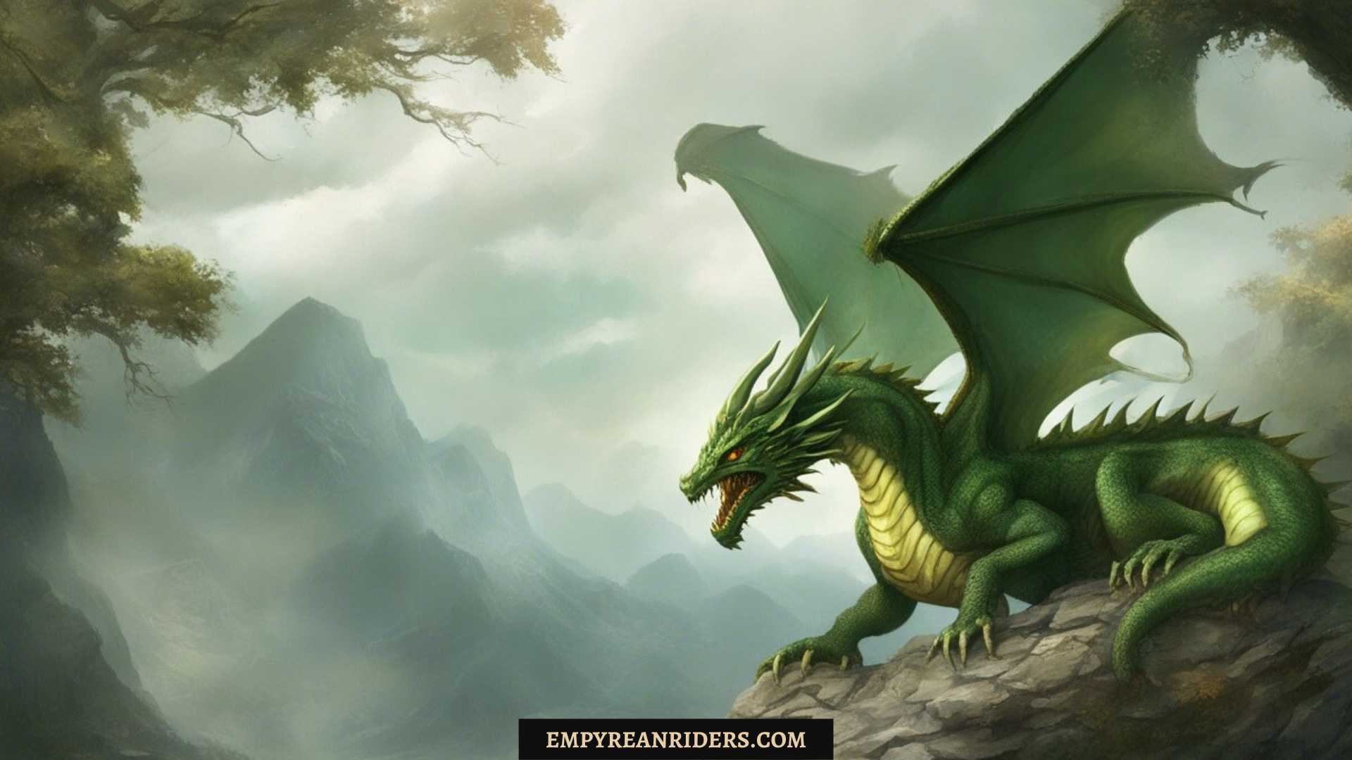 Cuir Bodhi's green dragon