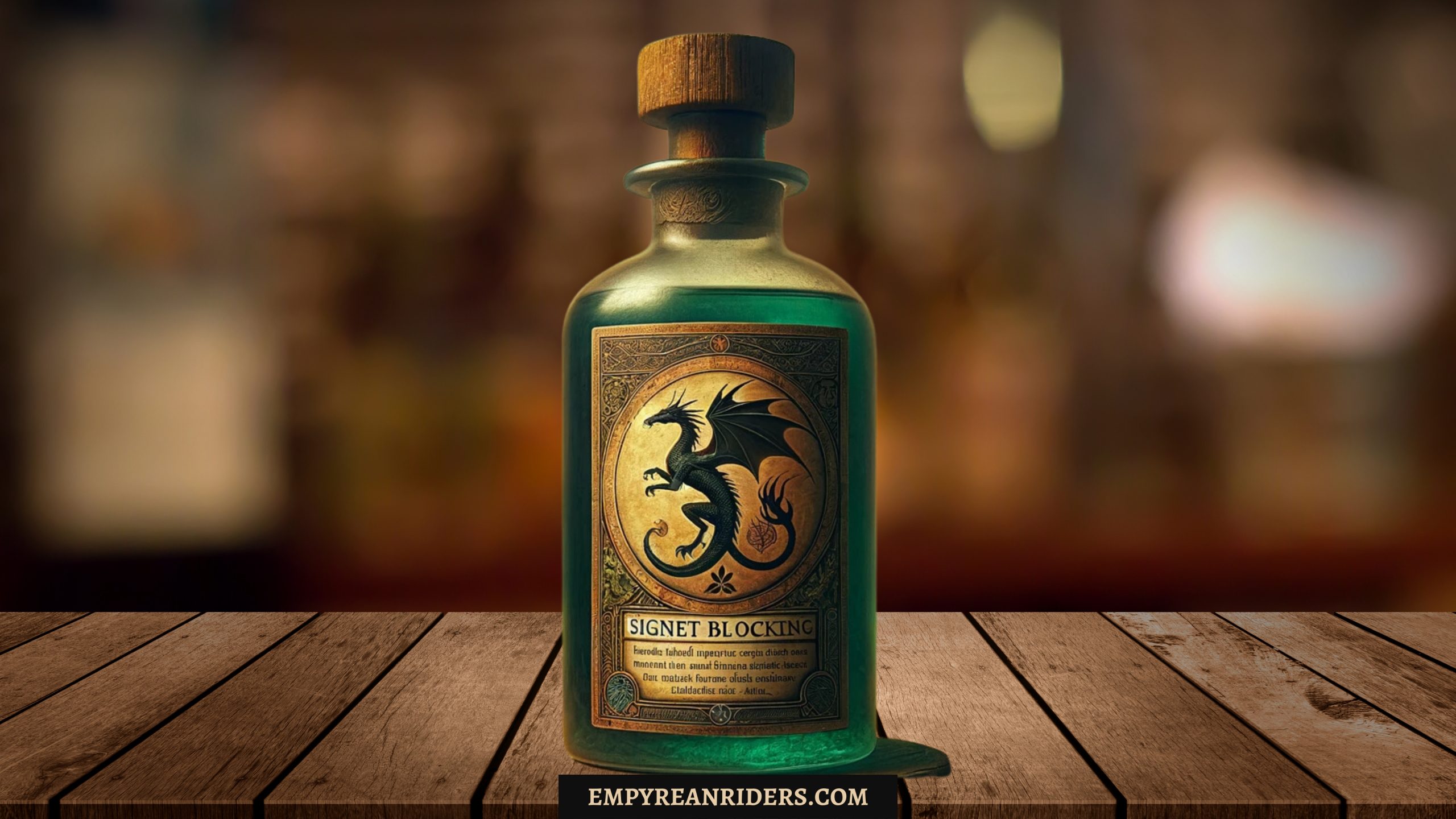 The serum / elixir which dulls the connection between rider and dragon and keeps the venin under control