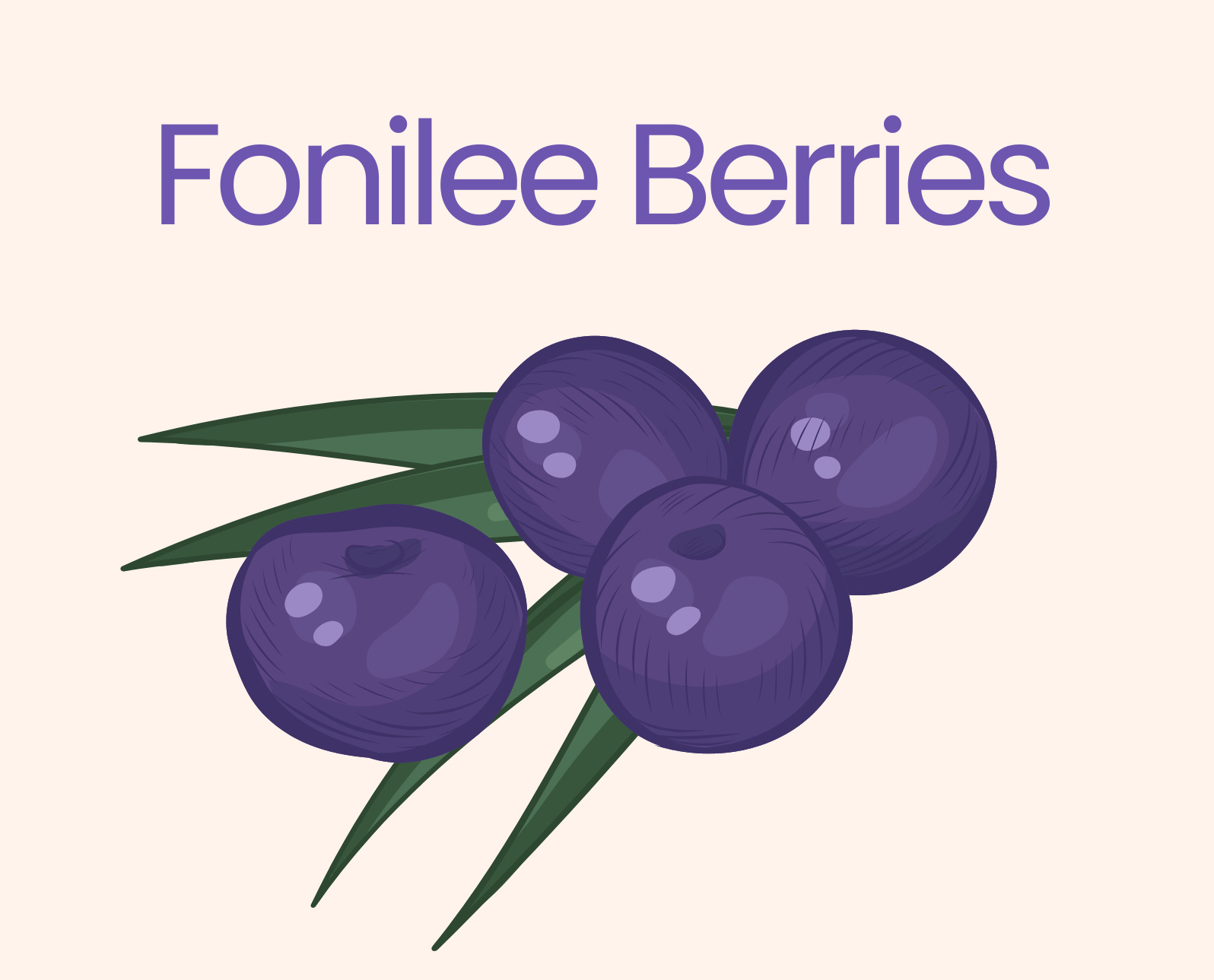 Fonilee Berries, a type of poison from Fourth Wing, the Empyrean Series by Rebecca Yarros