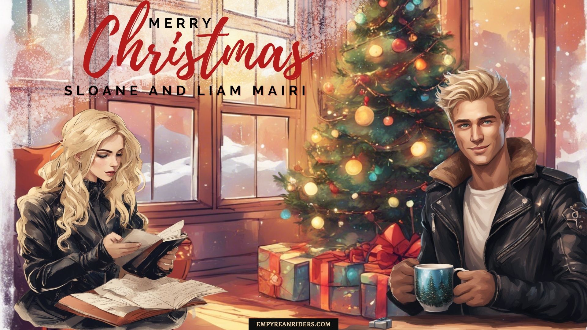 Merry Christmas, Liam and Sloane Mairi - Empyrean Riders