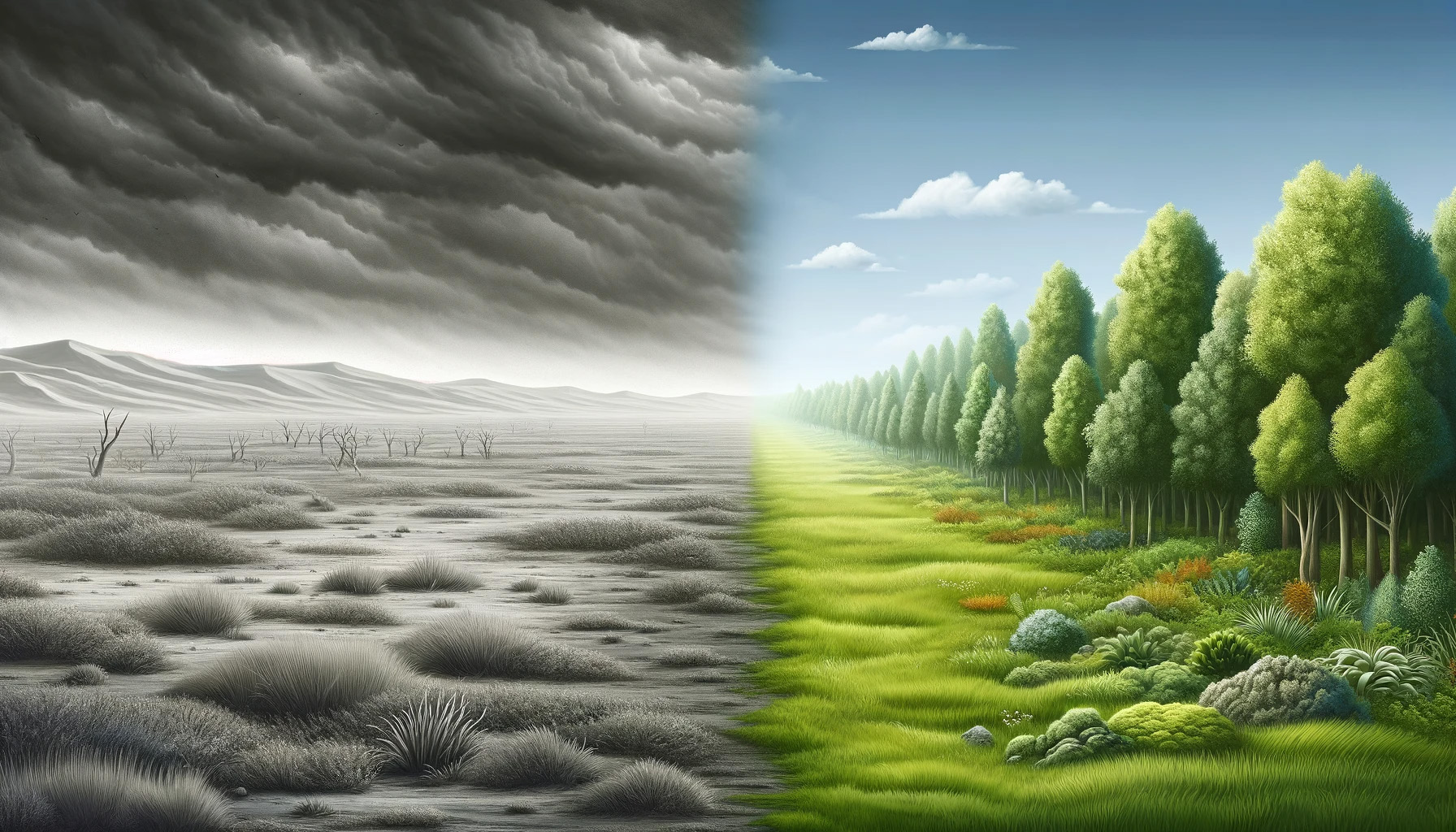 The Barrens turning into green habitable space