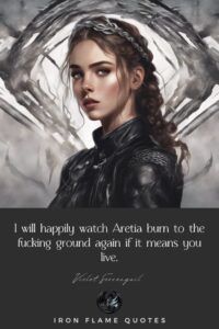 Iron Flame Quotes – Empyrean Riders