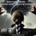Iron Flame theory Violet's second signet as storm wielder