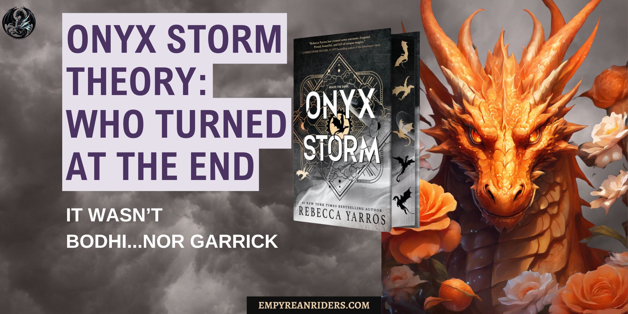 Onyx Storm Theory: Who turned venin at the end?