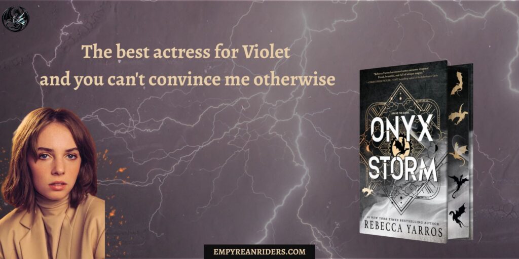 The best actress for Violet – and you can’t convince me otherwise