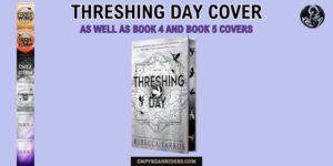 What does Threshing Book Cover tell us and what I think book 4 and book 5 will look like