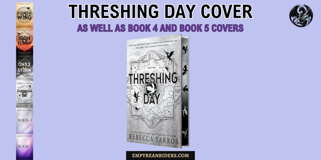 What does Threshing Book Cover tell us and what I think book 4 and book 5 will look like